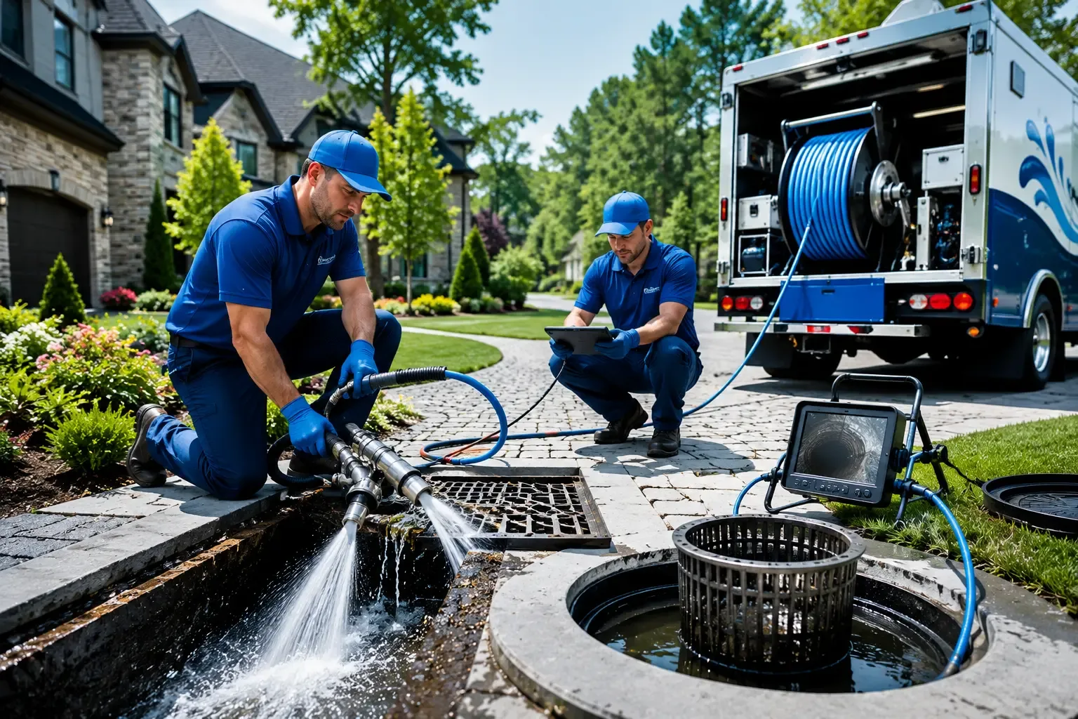 Local outdoor drain cleaning professionals in Nappanee, IN